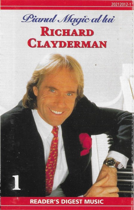 4 casete Richard Clayderman &lrm;&ndash; Pianul Magic Al Lui Richard Clayderman, originale