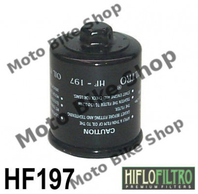 MBS Filtru ulei, Cod OEM Polaris 452462, Cod Produs: HF197 foto