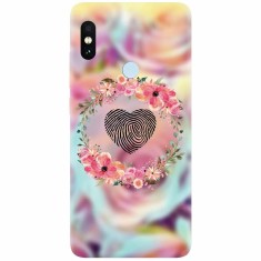 Husa silicon pentru Xiaomi Mi A2, Fingerprint foto