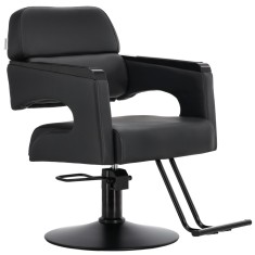 Fotoliu de coafură Miloren hidraulic rotativ pentru salon de coafură, suport pentru picioare, scaun de coafură.