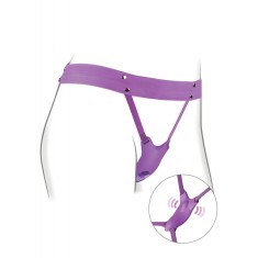 Stimulator Ultimate Butterfly Strap-On, Remote Control, 10 Moduri Vibratii, Silicon, USB, Mov