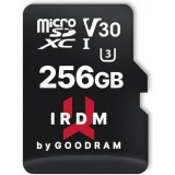 Card Memorie microSDXC GoodRam IRDM, 256Gb, Clasa 10 / UHS-1 U3, Cu Adaptor