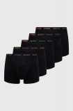 HUGO boxeri 5-pack bărbați, culoarea negru 50515670
