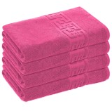 Cumpara ieftin Prosop de baie 50x90 cm, bumbac, densitate 500 g mp, Roz Deschis