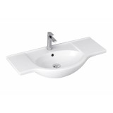 Lavoar ceramic cu aripi V105 105x50 cm