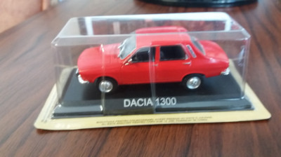 Macheta DACIA 1300 1970 - DeAgostini Masini de Legenda, 1/43, noua. foto