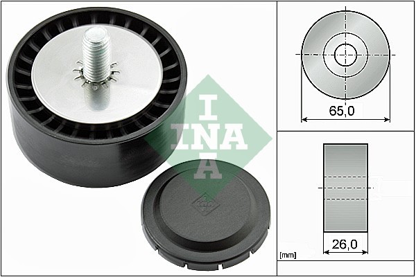 INA 532 0802 10 Rola ghidare/conducere, curea transmisie