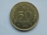 50 PESOS 1978 ARGENTINA-COMEMORATIVA