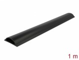 Canal cablu PVC 70 x 20 mm - 1m Negru, Delock 20711