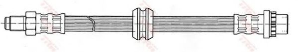 Conducta / cablu frana ROVER 75 (RJ) (1999 - 2005) TRW PHB402