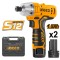 Masina de gaurit si insurubat filetanta cu impact 12 v 1/4 100 nm, x2 acumulatori, pentru gaurire si insurubare - Ingco CIRLI1201