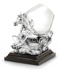 Incalzitor Cognac Silver Horse by Chinelli foto