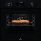 Cuptor incorporabil Electrolux SurroundCook LOF4P06BK, Electric, Autocuratare pirolitica, 65 l, Clasa A+, negru