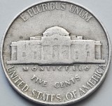 5 cents 1946 USA, Monticello, km#192