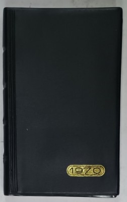 AGENDA PE ANUL 1970 foto