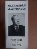 Ganduri in noapte- Alexandru Magereanu