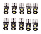 Cumpara ieftin Set 10 Buc Led Auto T10 3 SMD 2835 - Fara Polaritate - BTLE1280 (BTLE1654) 472165, General