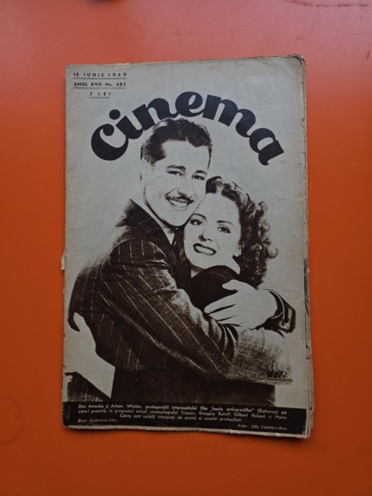Revista Cinema nr. 485/14.06.1940 -