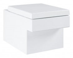 Vas Wc Suspendat Cube Ceramic Grohe, Alb, Ceramica, Lungime 56.5 Cm, Latime 37 Cm, 20 Kg, Gro3924400H foto