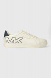 Cumpara ieftin Michael Kors sneakers din piele Keating culoarea bej, 42R4KEFS6L