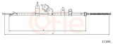 Cablu frana de parcare Daihatsu Charade Viii; Toyota Yaris Motor 1.0 GPL, 1.0 VVT-i, 1.0 VVT-i, 1.3 VVT-i, parte montare spate, dreapta, lungime