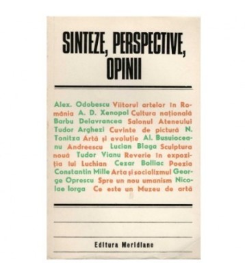 colectiv - Sinteze, perspective, opinii - 122908 foto