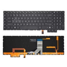 Tastatura laptop noua HP Omen 17-AN000 17-AN001CA 17-AN008CA 17-AN010CA 17-AN020CA BLACK (Backlit,Without FRAME)US
