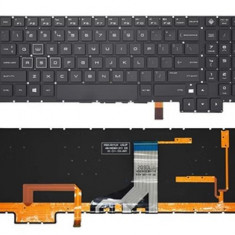 Tastatura laptop noua HP Omen 17-AN000 17-AN001CA 17-AN008CA 17-AN010CA 17-AN020CA BLACK (Backlit,Without FRAME)US