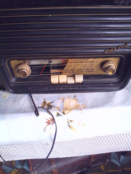 Radio vechi pe lampi Blaupunkt Santo 6 An 1955-56