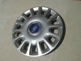 Capace Roti 14 inch Ford Fiesta Focus Ka Fusion - Set 4 Bucati, Gri, Emblema Metalica