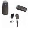 Carcasa Cheie Auto VW Passat B6 (2006-2011) cu Lama Netaiata + Sigla, ABS, Negru/Argintiu, Estetic Shop