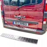 Ornament protectie portbagaj/bara spate crom pentru Fiat Talento din 2016