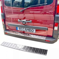 Ornament protectie portbagaj/bara spate crom pentru Renault Trafic III, 3 din 2014