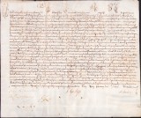 PM257N Bulă papală emisă de Papa Benedict al XIV-lea, 1753, pe pergament