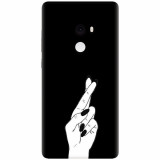 Husa silicon pentru Xiaomi Mi Mix 2, Finger Cross