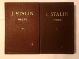 I. V. Stalin - Opere vol. 7 (1925) + 8 (1926: ianuarie - noembrie) (c&acirc;teva sublinieri, vezi descriere)