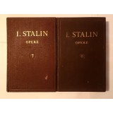 I. V. Stalin - Opere vol. 7 (1925) + 8 (1926: ianuarie - noembrie) (c&acirc;teva sublinieri, vezi descriere)