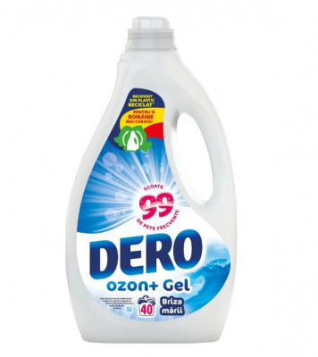 Detergent lichid Dero Ozon+ Briza Marii, 40 spalari, 2L foto