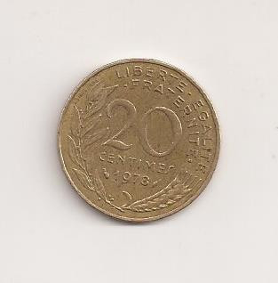 Moneda Franta - 20 Centimes 1978 v1 foto