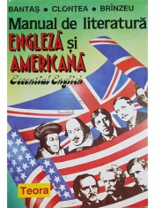 Andrei Bantas - Manual de literatura engleza si americana (Editia: 1995) foto