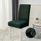 Cumpara ieftin Set 6 Huse Elastice pentru Scaun Verde Inchis - JO219