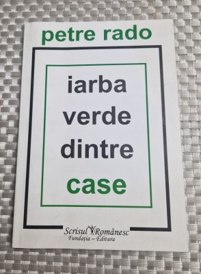 Iarba verde dintre case Petre Rado foto