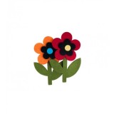 Accesorii pentru activitati senzoriale,floare,fetru,2 bucati set