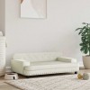 Gossi pat de caini, crem, 90x53x30 cm, catifea