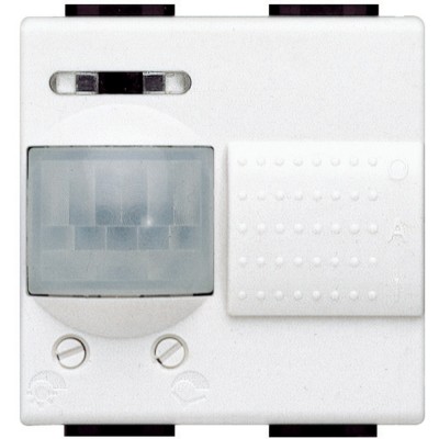 Intrerupator cu senzor de miscare 2M Living Light Bticino alb N4432 foto