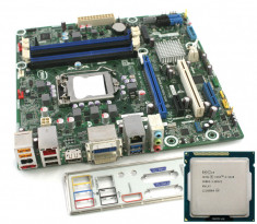 Placa de Baza Intel DQ77MK, Socket 1155, mATX, Shield + Procesor Intel Core i3-3220 + Cooler NewTechnology Media foto