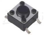 TactSW 6x6x4.3mm SMD
