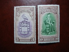 BRITISH HONDURAS 1950 SERIE MH