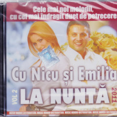 CD Petrecere: Cu Nicu Paleru si Emilia Ghinescu la nunta - Vol.2 ( SIGILAT )
