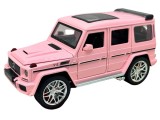 Macheta Mercedes SUV Roz Mercedes G-Class V12 - Scara 1:24- sunete,lumini si resort